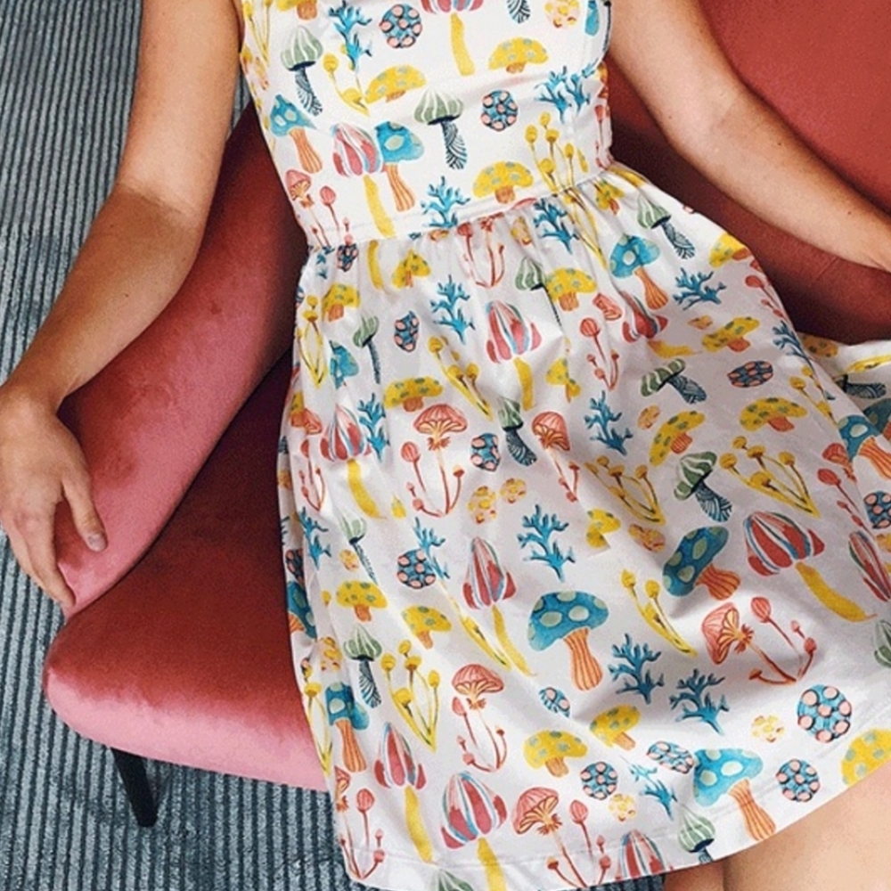 Modcloth Mushroom Dress